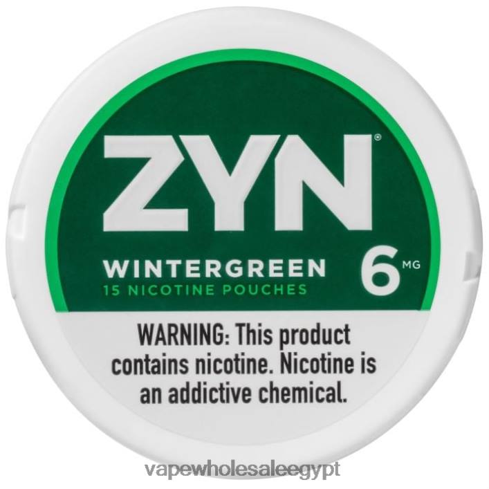 2R86DB14 - Vape Store مصر com.wintergreen ZYN كيس نيكوتين 6 ملغ