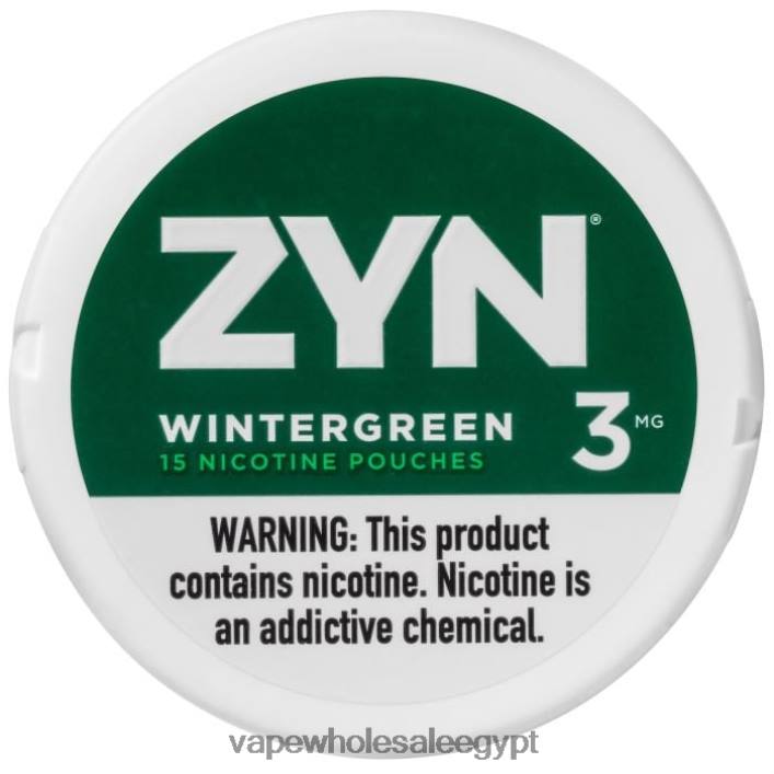 2R86DB24 - Vape Store مصر com.wintergreen ZYN كيس نيكوتين 3 ملجم