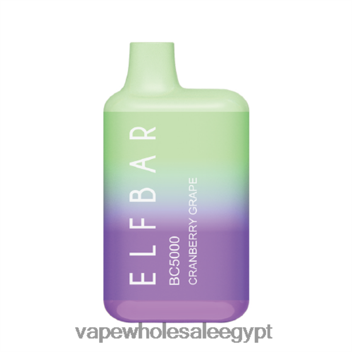 2R86DB300 - Disposable Vape Cairo العنب التوت البري ELFBAR BC5000