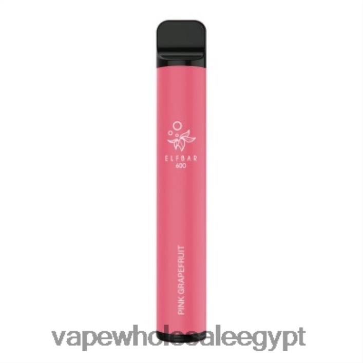 2R86DB105 - Vape Alexandria Egypt الجريب فروت الوردي ELFBAR 600