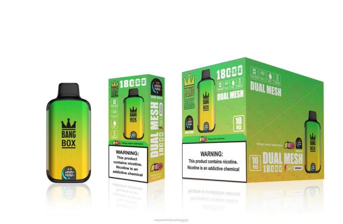 Bang Box 18000 نفث R88P89 - Vape Wholesale Egypt مانجو خوخ بطيخ