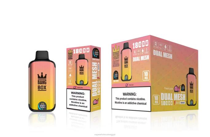 Bang Box 18000 نفث R88P91 - شراء Vape بالجملة عصير الخوخ