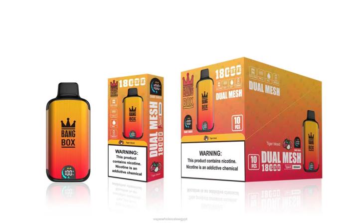 Bang Box 18000 نفث R88P94 - Vape مصر دم النمر