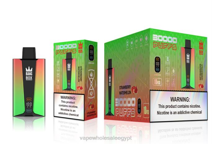 Bang Box شاشة سمارت 30000 نفخة R88P75 - Vape Wholesale Egypt الفراولة والبطيخ