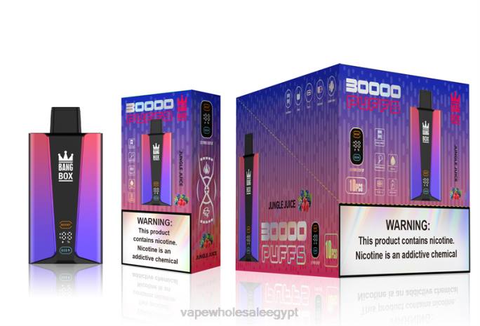 Bang Box شاشة سمارت 30000 نفخة R88P78 - Cairo Vape Shop عصير الغابة