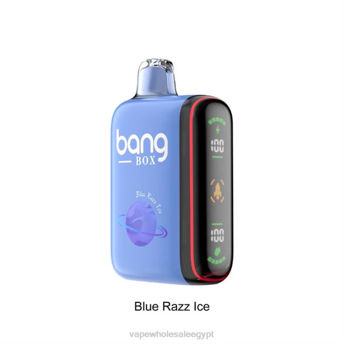 Bang Box 9000-18000 نفث عرض الطاقة الذكي R88P26 - Disposable Vape Cairo الجليد الأزرق