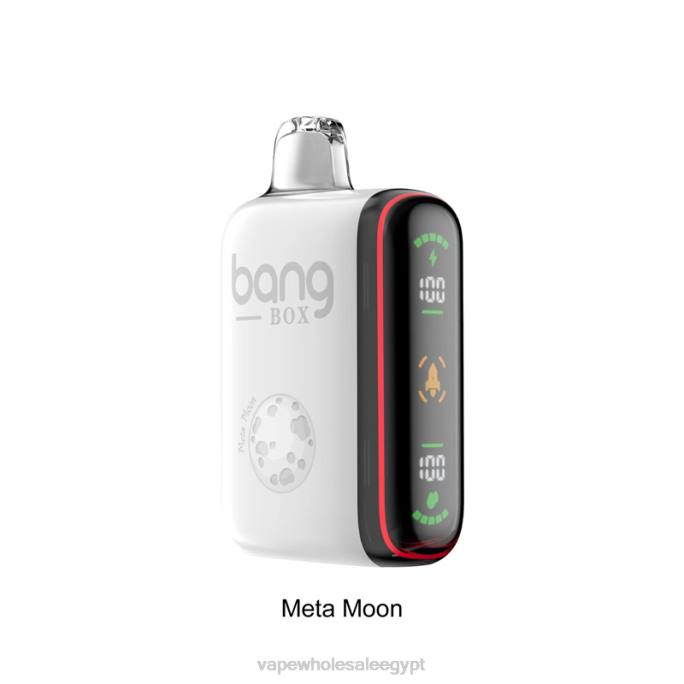 Bang Box 9000-18000 نفث عرض الطاقة الذكي R88P33 - Disposable Vape Cairo ميتا القمر