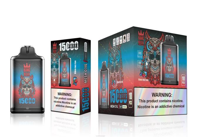 Bang Box s1-15000 نفث R88P108 - Vape مصر الجليد الأزرق