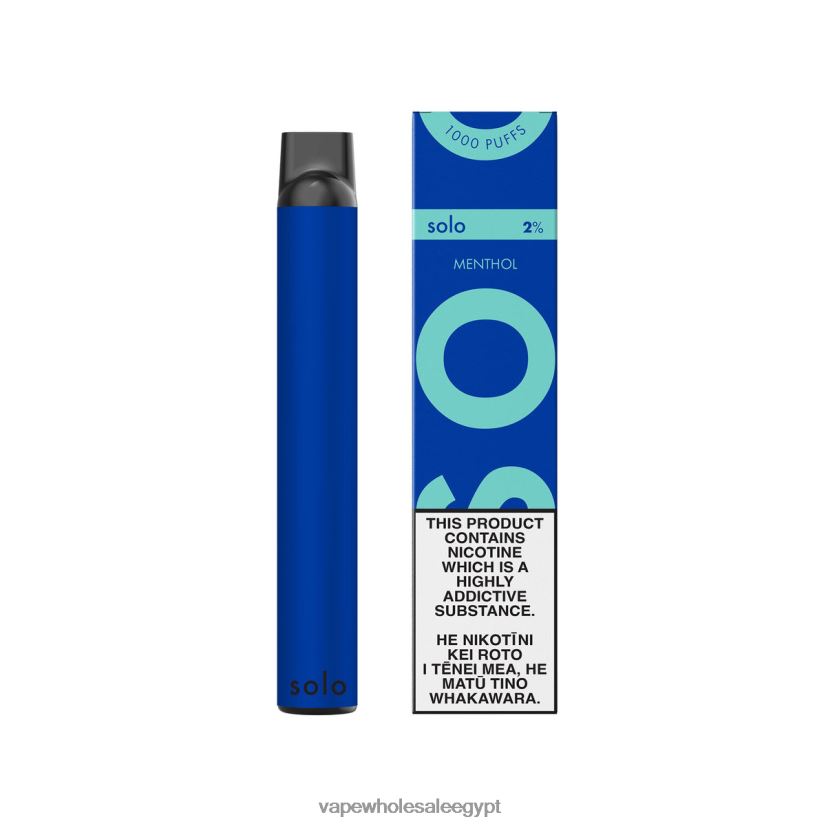 Disposable Vape مصر 844P2N8 - Solo vape القابل للتصرف المنثول