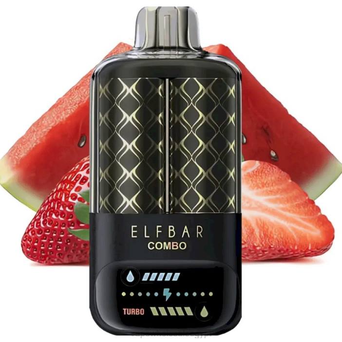 Elf Bar Combo 25000 - 442D10 البطيخ والفراولة Vape Wholesale Egypt