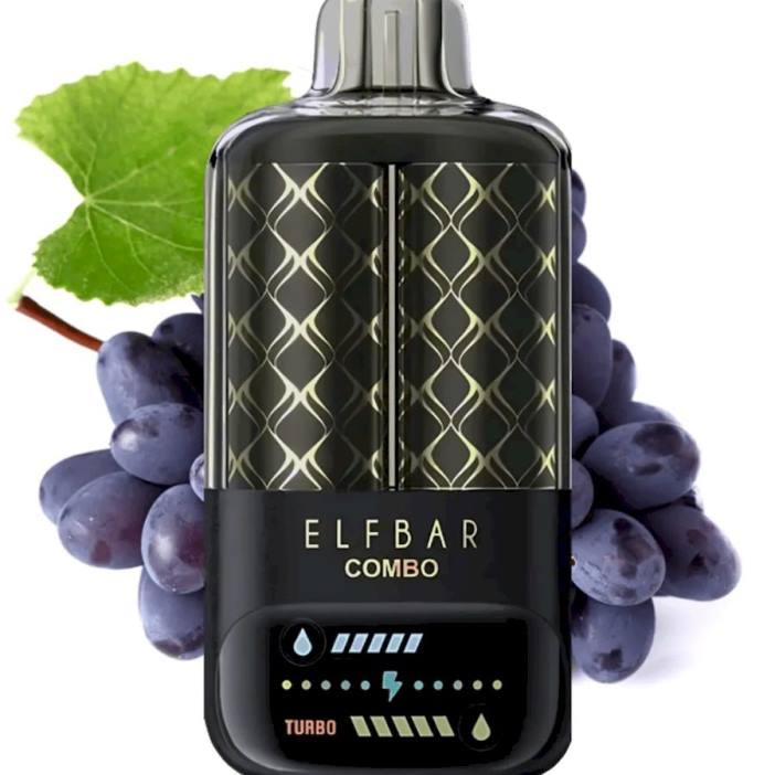 Elf Bar Combo 25000 - 442D7 مشروب العنب والماري Vape مصر الجديدة