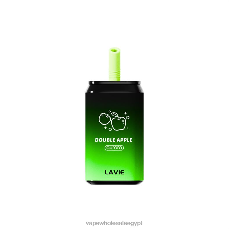 LAVIE Aurora 11000 نفث 88XF6142 | Vape مصر الجديدة تفاحة مزدوجة