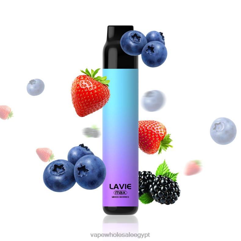 LAVIE BAR 5000 نفث - الحد الأقصى 88XF6281 | Vape بالجملة التوت المختلط