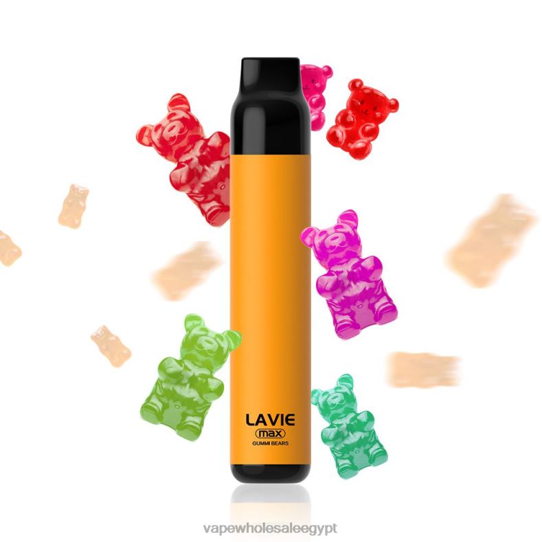 LAVIE BAR 5000 نفث - الحد الأقصى 88XF6282 | شراء Vape بالجملة الدببة الصمغية