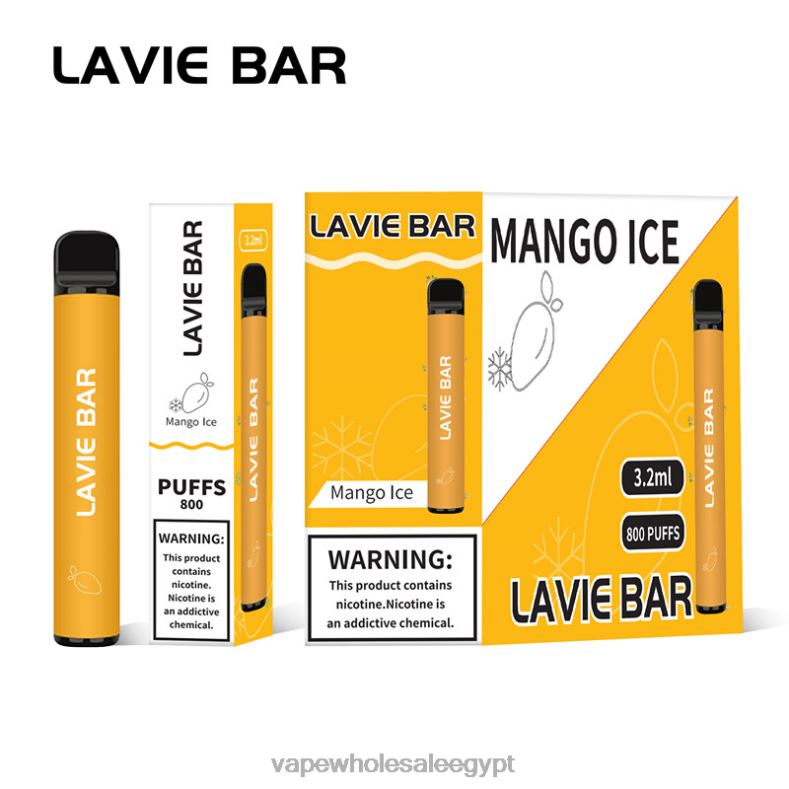 LAVIE BAR 800 نفث 88XF6309 | شراء Vape بالجملة جليد المانجو