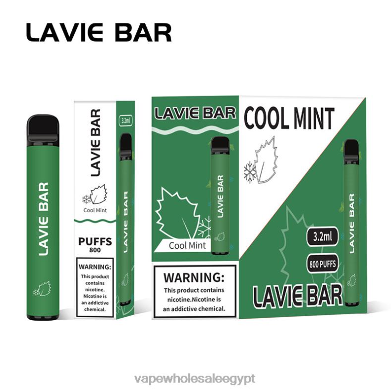 LAVIE BAR 800 نفث 88XF6311 | Disposable Vape Cairo نعناع بارد