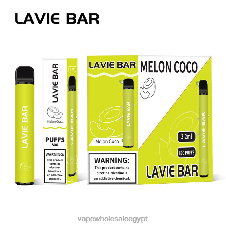 LAVIE BAR 800 نفث 88XF6315 | Vape Store مصر كوكو البطيخ