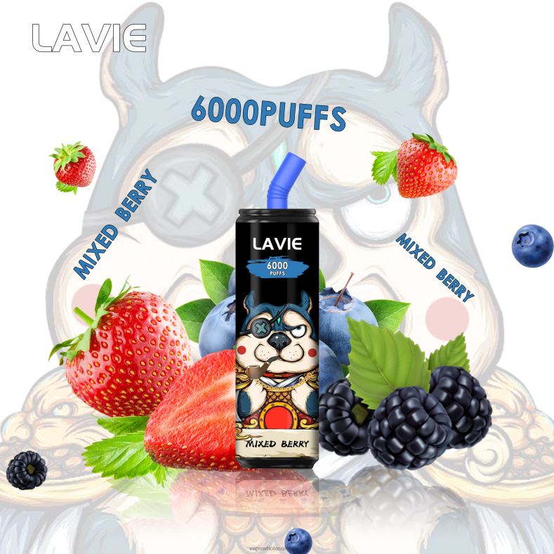 LAVIE Coke BAR 6000 نفث 88XF6272 | Vape بالجملة التوت المختلط