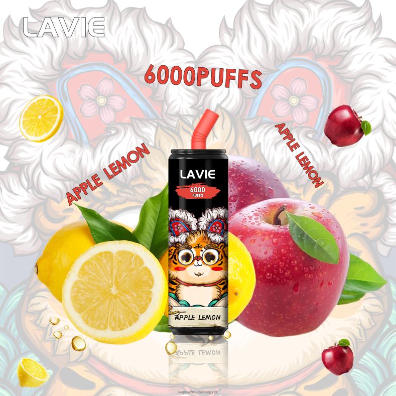 LAVIE Coke BAR 6000 نفث 88XF6275 | Disposable Vape Cairo ليمون تفاح