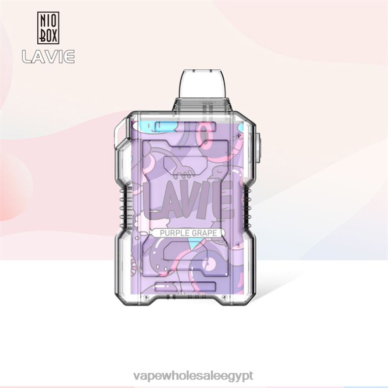 LAVIE NIO BOX 9000 نفث 88XF6192 | شراء Vape بالجملة العنب الأرجواني