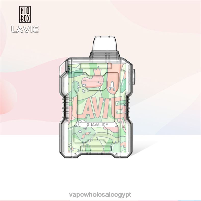 LAVIE NIO BOX 9000 نفث 88XF6194 | Disposable Vape Cairo جليد الجوافة