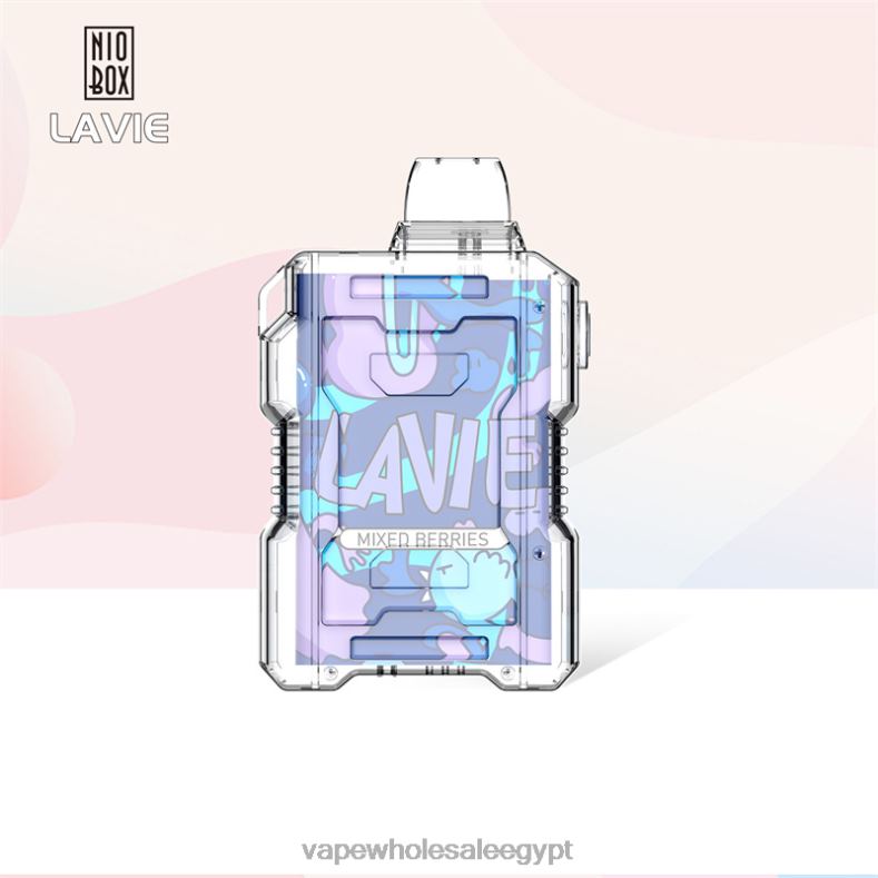 LAVIE NIO BOX 9000 نفث 88XF6197 | Disposable Vape مصر التوت المختلط