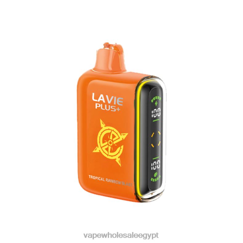 LAVIE PLUS 15000 نفث 88XF696 | Vape مصر انفجار قوس قزح الاستوائي