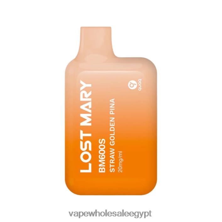 2R86DB415 - Vape Alexandria Egypt القش الذهبي بينا LOST MARY BM600S