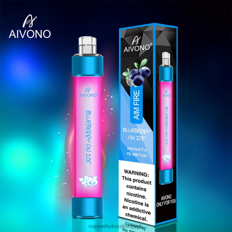 Aivono AIM FIRE 1000 توت على الجليد - R6RTR326 Vape بالجملة