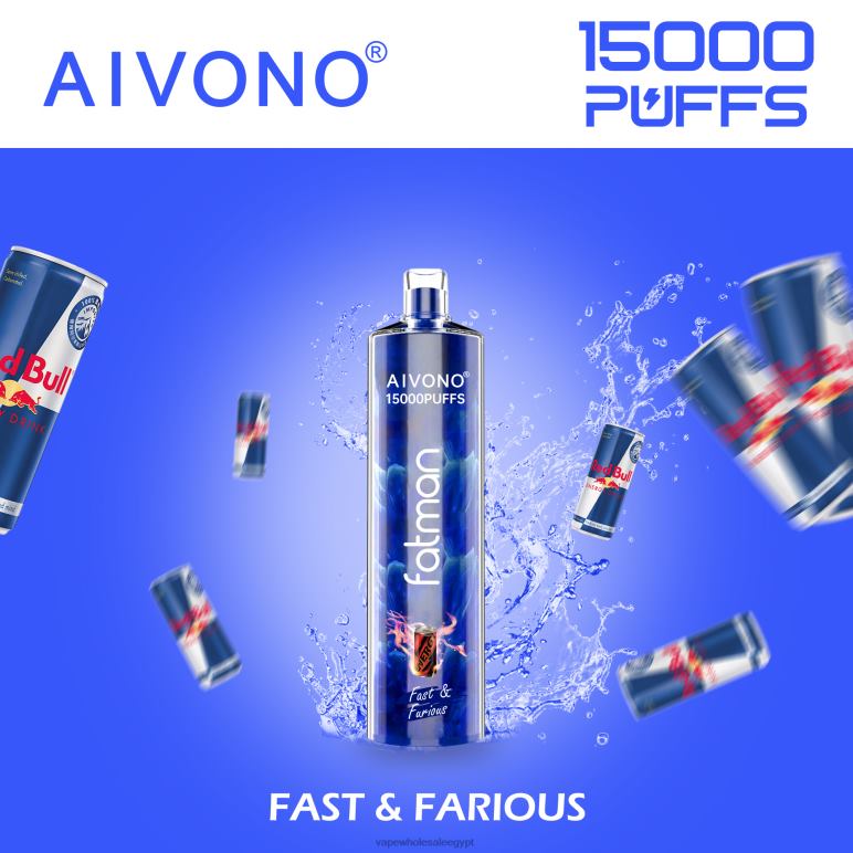 Aivono FATMAN 15000 سريع وغاضب - R6RTR18 Vape Store مصر