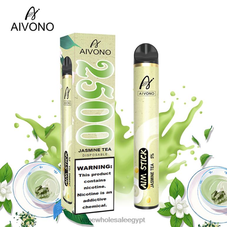 Aivono AIM STICK 2500 شاي الياسمين - R6RTR157 Cairo Vape Shop