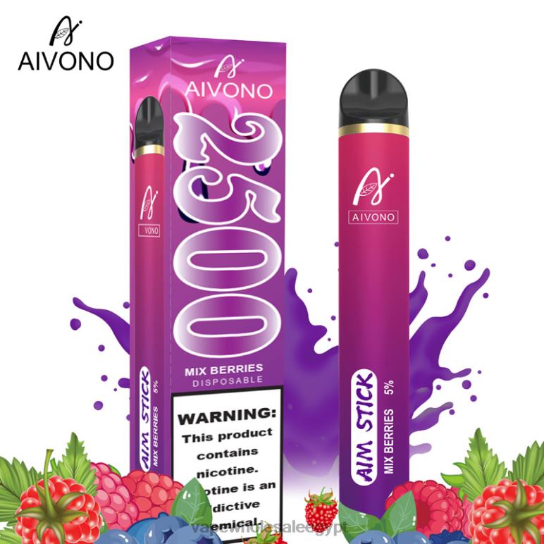 Aivono AIM STICK 2500 مزيج التوت - R6RTR158 Disposable Vape Cairo