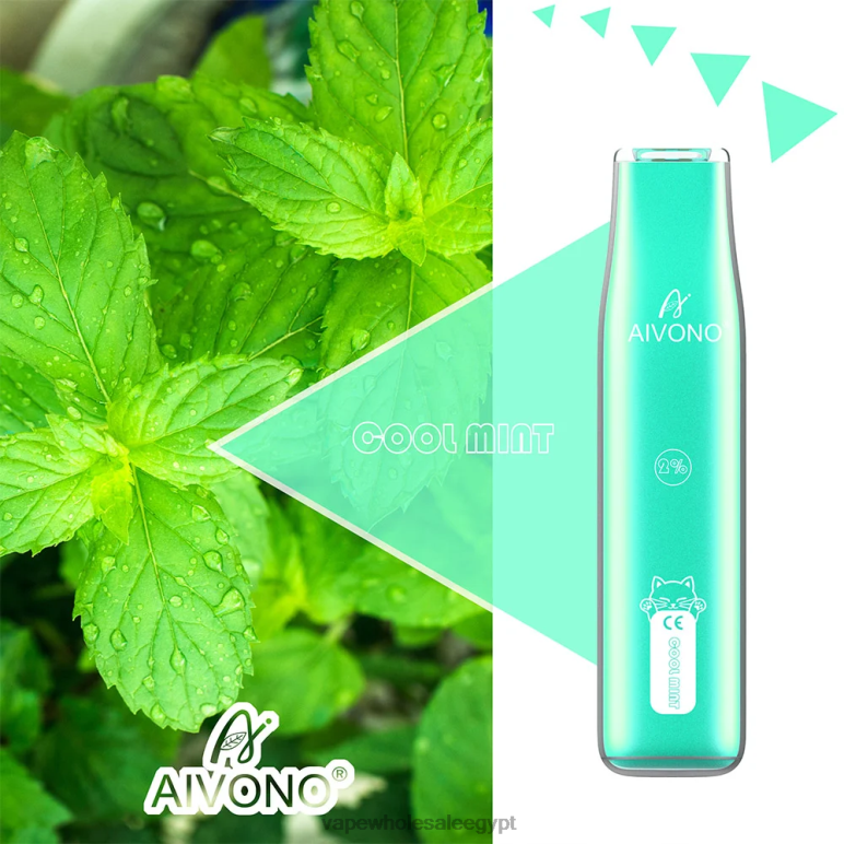 Aivono AIM CAT 400 نعناع بارد - R6RTR336 شراء Vape بالجملة