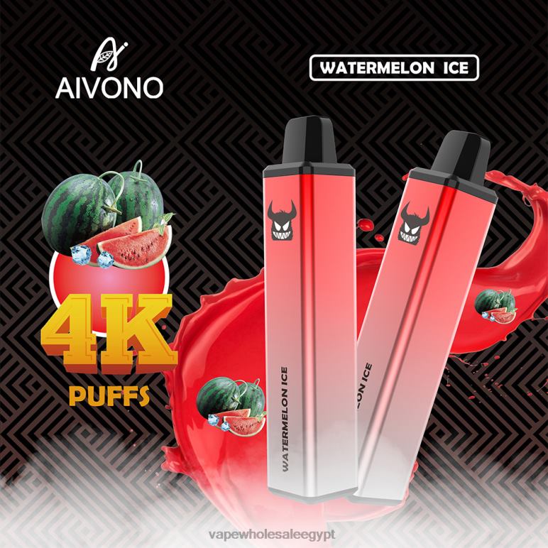 Aivono AIM FREAK 4000 ثلج البطيخ - R6RTR253 Vape Wholesale Egypt