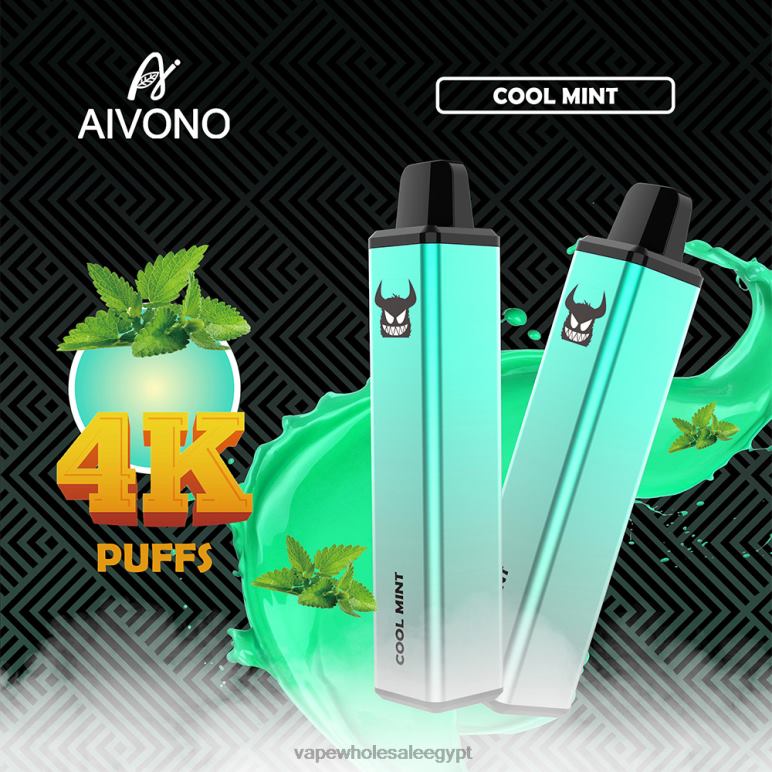 Aivono AIM FREAK 4000 نعناع بارد - R6RTR254 Vape بالجملة