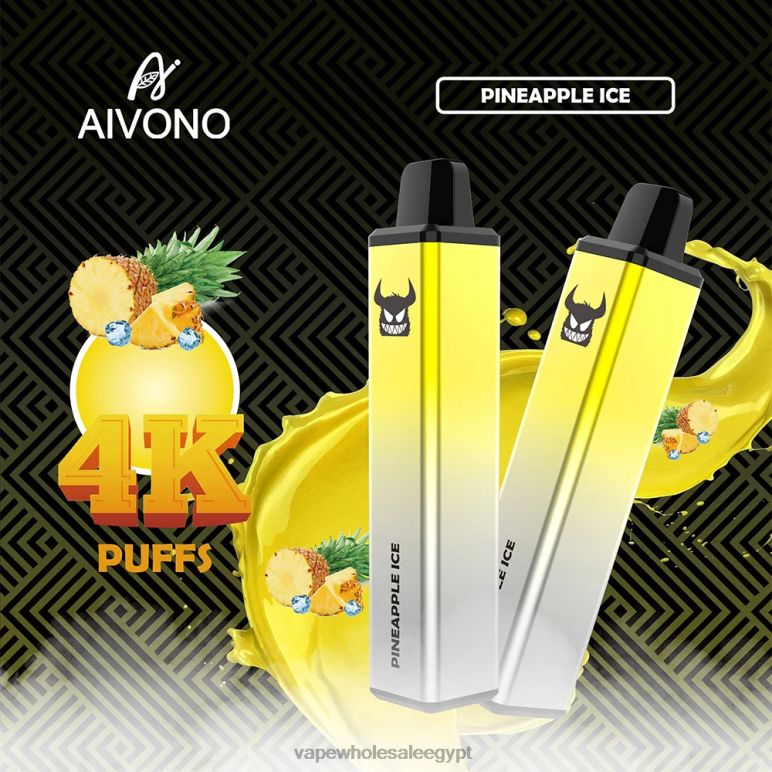 Aivono AIM FREAK 4000 ثلج الأناناس - R6RTR255 شراء Vape بالجملة