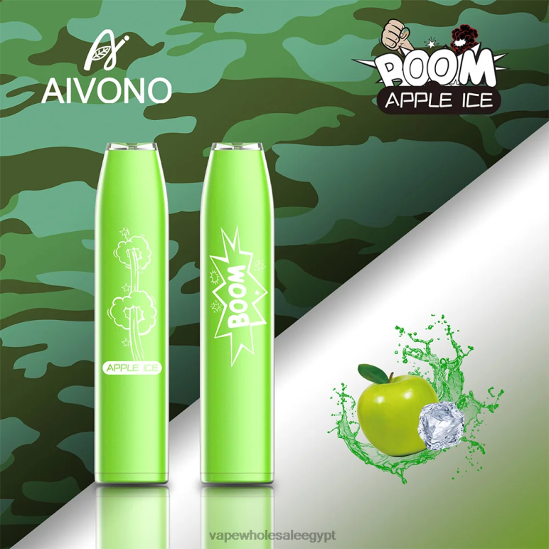 Aivono AIM BOOM 600 ثلج التفاح - R6RTR354 شراء Vape بالجملة