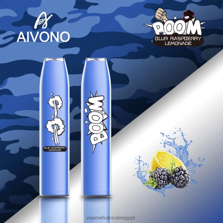 Aivono AIM BOOM 600 عصير الليمون والتوت الأزرق - R6RTR355 Cairo Vape Shop