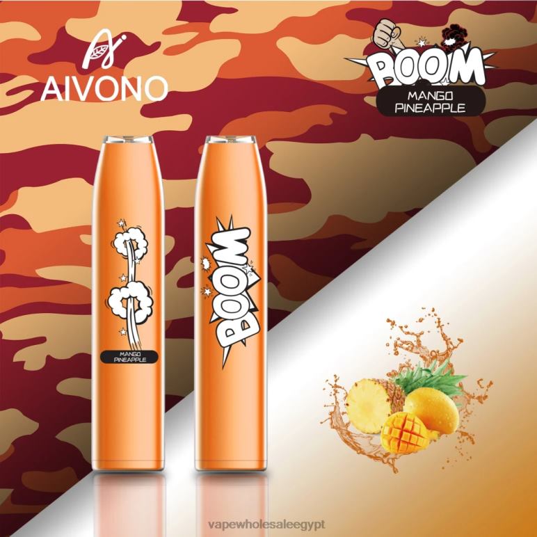 Aivono AIM BOOM 600 مانجو اناناس - R6RTR360 Vape Store مصر