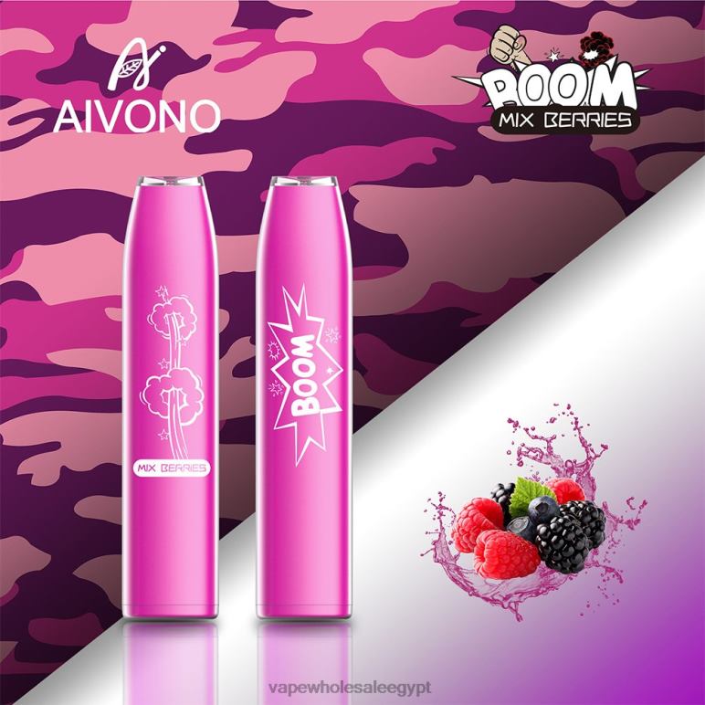 Aivono AIM BOOM 600 التوت المختلط - R6RTR361 Vape Wholesale Egypt