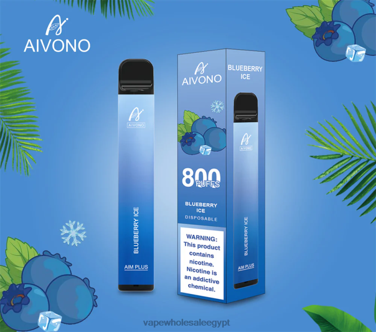 Aivono AIM PLUS 800 جليد التوت - R6RTR175 Cairo Vape Shop