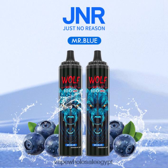 2R86DB766 - Vape Wholesale Egypt السيد الأزرق JNR WOLF NIPLO