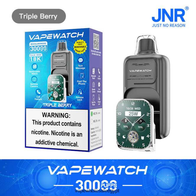 JNR 28RF6 ساعة vape التوت الثلاثي - Vape On Sale