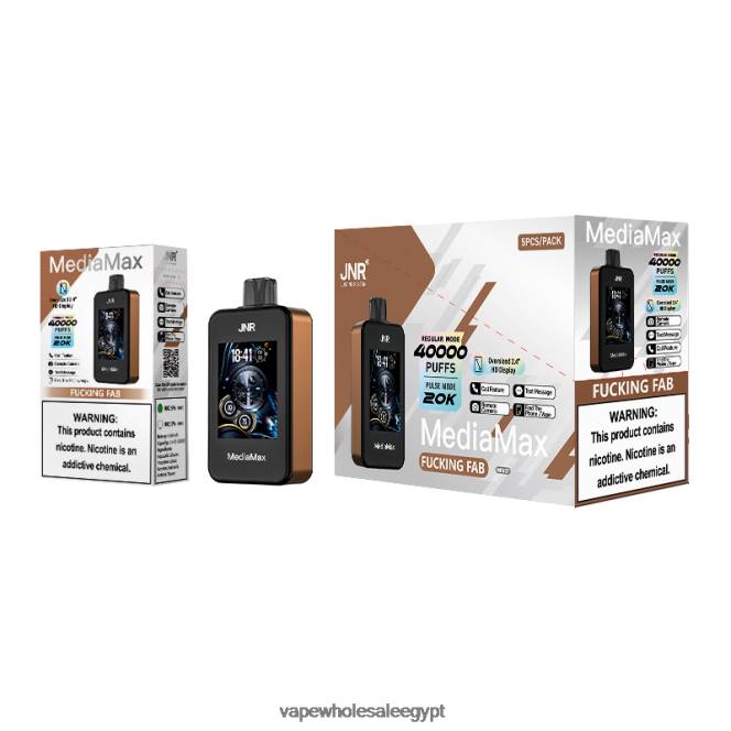 JNR MediaMax 28RF13 نفخة 40 ألف سخيف رائع - Vape Official Website