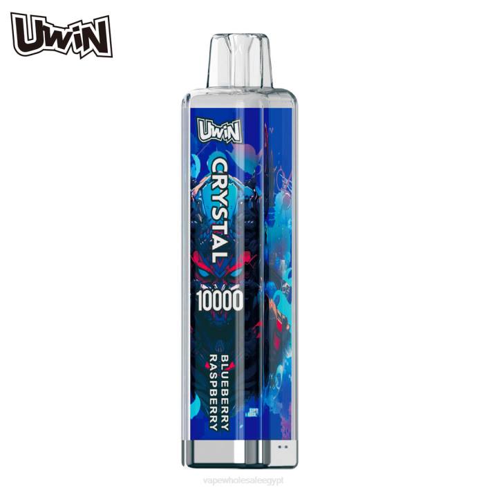 Vape Wholesale Egypt توت العليق - UWIN CRYSTAL 10000 سيجارة يمكن التخلص منها 6DFR1