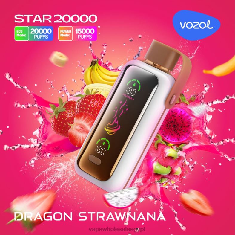 Disposable Vape مصر سترونانا التنين 8HT808 VOZOL STAR 20000