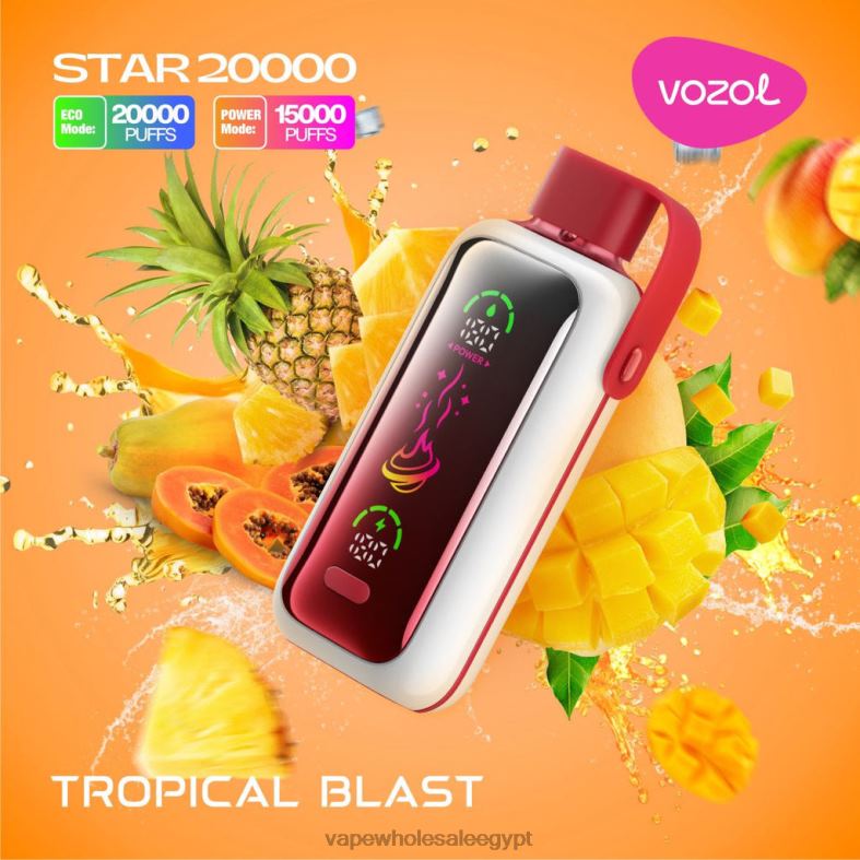 Vape بالجملة الانفجار الاستوائي 8HT802 VOZOL STAR 20000