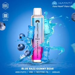 2R86DB183 - Disposable Vape مصر الدب الصمغي الأزرق Hayati Pro Max 4000