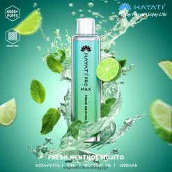 2R86DB187 - Vape بالجملة موهيتو المنثول الطازج Hayati Pro Max 4000