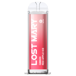 2R86DB402 - Vape مصر الجديدة ثلج التفاح الأحمر LOST MARY QM600